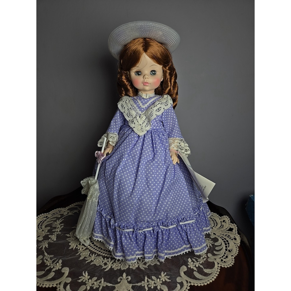 Madame Alexander Other - Madame Alexander Sargent 1576 Vintage 1980 Doll Collectible 14" Purple Dress